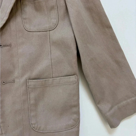 Janie & Jack Stretch Twill Blazer Jacket Size 3 - Picture 4 of 6